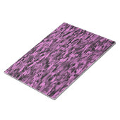 Bloc-note Abstrait Motif violet noir (Incliné)