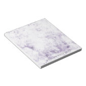Bloc-note Abstrait pourpre (Incliné)