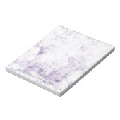 Bloc-note Abstrait pourpre (Tourné)