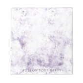 Bloc-note Abstrait pourpre (Devant)