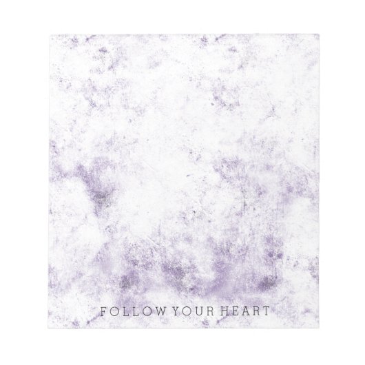 Bloc-note Abstrait pourpre (Devant)