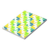 Bloc-note Abstrait vert jaune (Tourné)