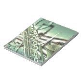 Bloc-note Accessoires de conception de musique de saxophone (Tourné)