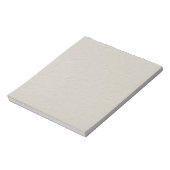 Bloc-note Accessoires en papier texturé beige que vous pouve (Tourné)