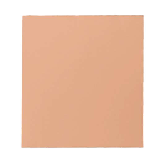 Bloc-note Accueil Décor Accents Apricot Dusky (Devant)