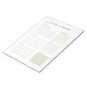 Bloc-note Accueil Planificateur Pour Faire Liste Corvées Rep (Incliné)