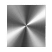 Bloc-note acier inoxydable (Devant)