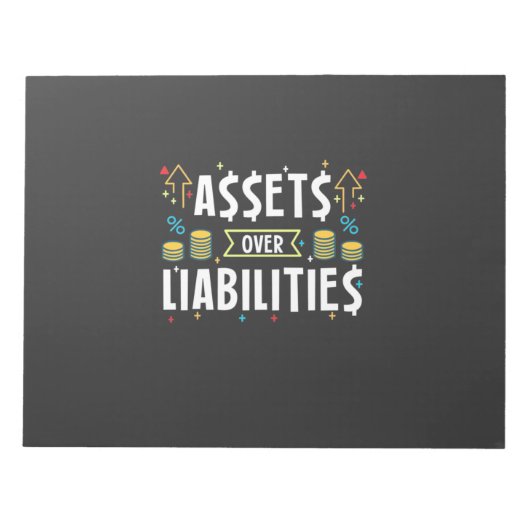 Bloc-note Actif comptable sur passif (Devant)