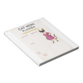 Bloc-note Activité de chat (Incliné)