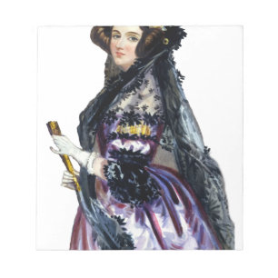 Bloc-note Ada comtesse de Lovelace