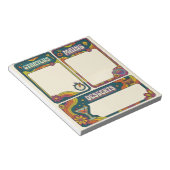 Bloc-note ADHD Dopamine Menu Checklist Retro Task Planner (Incliné)