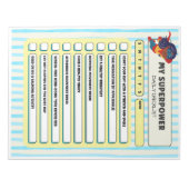 Bloc-note ADHD KIds Daily Checklist  (Devant)