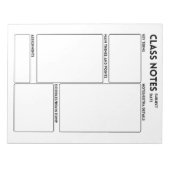 Bloc-note ADHD Note Taking  (Devant)