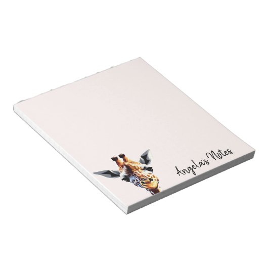 Bloc-note Adorable Giraffe (Incliné)