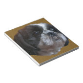 Bloc-note adorable Shih tzu Rico (Incliné)