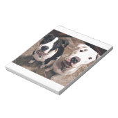 Bloc-note adorables chiots pitbull chiens (Tourné)