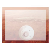 Bloc-note Aérocoque Avec Perpersévérance Rover Descente Vers (Devant)