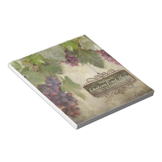 Bloc-note Affaire Wine Sign (Incliné)