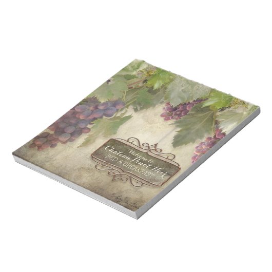 Bloc-note Affaire Wine Sign (Tourné)