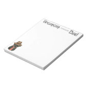 Bloc-note Affenpinscher Papa (Tourné)