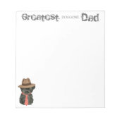 Bloc-note Affenpinscher Papa (Devant)