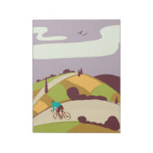 Bloc-note Affiche de cyclisme vintage (Tourné)