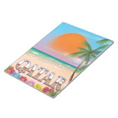 Bloc-note Affiche de voyage (Incliné)