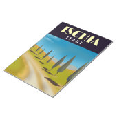 Bloc-note Affiche de voyage d'Ischia Italie (Incliné)