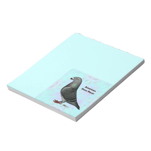 Bloc-note Afficher l'ASR racer (Tourné)