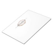 Bloc-note Affirmations sur les tampons d'agate (Incliné)