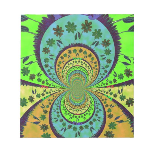 Bloc-note Africain traditionnel Hakuna Matata Couleurs.png (Devant)