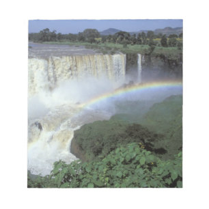 Bloc-note Afrique, Éthiopie, rivière Nil Bleu, Cataracte. 2