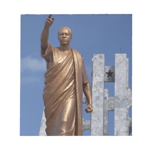 Bloc-note Afrique, Ghana, Accra. Mausolée de Nkrumah, final (Devant)