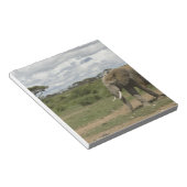 Bloc-note Afrique, Kenya, Parc national d'Amboseli, éléphant (Incliné)