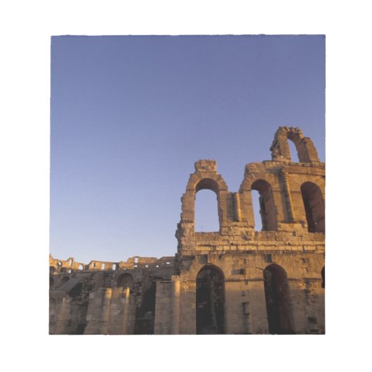 Bloc-note Afrique, Tunisie, El Jem. Ruines d'un 2 (Devant)