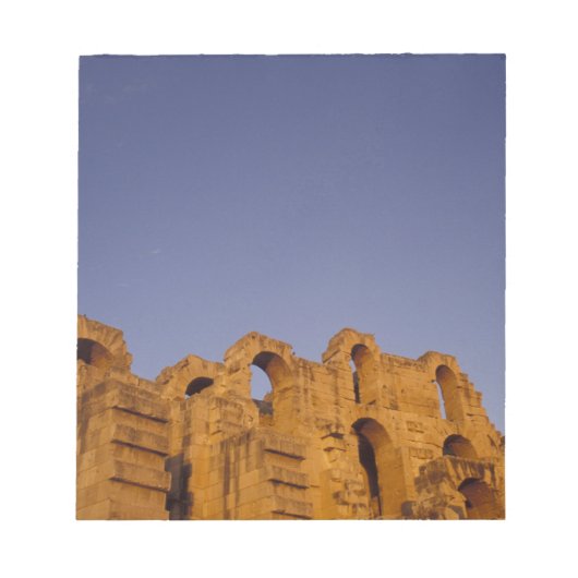 Bloc-note Afrique, Tunisie, El Jem. Ruines d'un Romain (Devant)