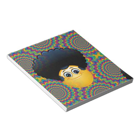 Bloc-note afro emojis (Incliné)