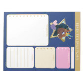 Bloc-note Afro Unicorn Magical Star (Devant)