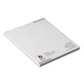 Bloc-note Agent immobilier Navy Fine Lines (Incliné)