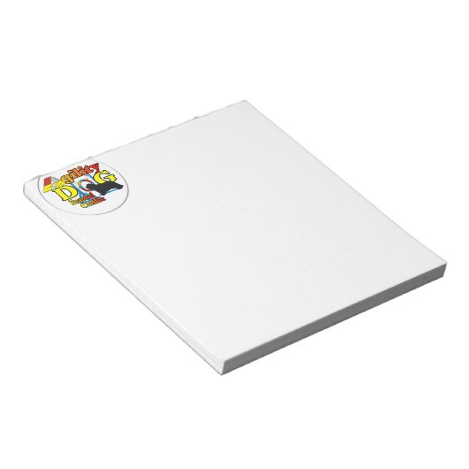 Bloc-note agilité de collie barbu (Incliné)