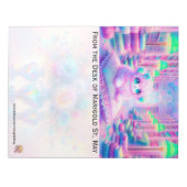 Bloc-note Agneau dans la Bibliothèque (Devant)