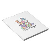 Bloc-note Aide de l'enseignant de Pâques gnomes professeur d (Incliné)