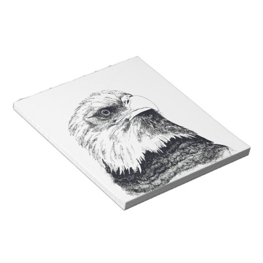 Bloc-note Aigle à tête blanche américaine (Incliné)