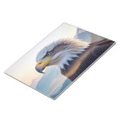 Bloc-note Aigle Bald Double exposition Nature animale Wilder (Incliné)