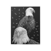 Bloc-note Aigle couple (Tourné)