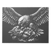 Bloc-note Aigle de Cendres par BurnsInHell (Devant)
