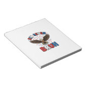 Bloc-note Aigle Patriotique Six Sept Bruh Design Vectoriel_1 (Incliné)