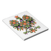 Bloc-note Aigle polonais Pologne Emblème Wycinanki, Polonais (Incliné)