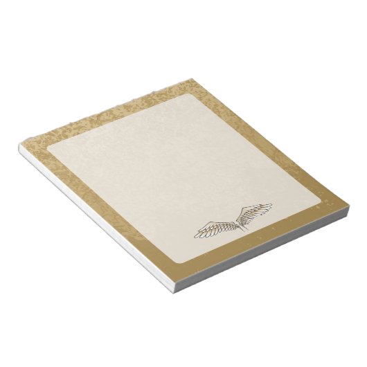 Bloc-note Ailes beige (Incliné)