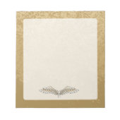 Bloc-note Ailes beige (Devant)